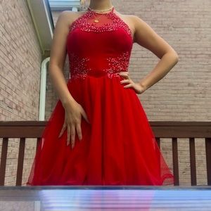 Sequin Red dress